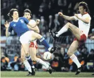  ??  ?? WINNER: Muhren (left) in Ipswich’s UEFA Cup final