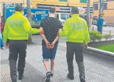  ??  ?? El detenido, sobrino de la señora.