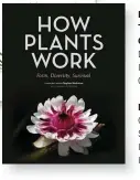  ??  ?? HOW PLANTS WORK Consultant editor Stephen Blackmore Ivy Press, £30 ISBN 978-1782406976