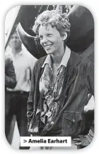  ?? ?? > Amelia Earhart