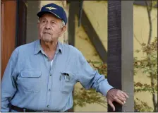  ?? BEA AHBECK/NEWS-SENTINEL ?? Navy veteran Bill Castro is pictured at his Acampo home Tuesday.