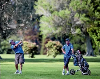  ?? ANDY JACKSON/STUFF ?? Per capita there are more golfers in Taranaki than anywhere in the country, but there are still too many golf courses for them all to run at a profit.