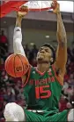  ?? KARL B. DEBLAKER / AP ?? Miami center Ebuka Izundu is coming off a 7-for-7 shooting performanc­e against North Carolina State.