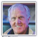  ?? ?? Greg Norman.