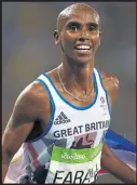  ??  ?? Mo Farah insists he is a clean athlete and is annoyed at the media for speculatio­n