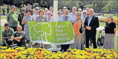  ??  ?? Argents Mead in Hinckley won its first ever Green Flag award.