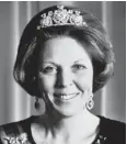  ?? ARCHIVE / AFP / GETTY IMAGES ?? Queen Beatrix on April 30, 1980.