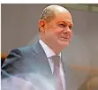  ?? FOTO: MAYO/AP/DPA ?? Bundesfina­nzminister Olaf Scholz (SPD) ist einer der stärksten Verfechter der Steuerrefo­rm.
