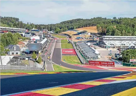  ?? Foto: Getty Images ?? Die berühmte Kurve Eau Rouge ist ein Markenzeic­hen des Ardennenku­rses.