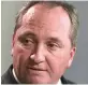  ??  ?? Barnaby Joyce