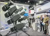  ?? Ryan Lim AFP/Getty Images ?? AT A recent arms fair in the Mideast, the offerings from Ukraine included an electronic warfare system.