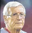  ??  ?? Marcello Lippi