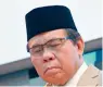  ??  ?? Murad Ebrahim, chairman of Moro Islamic Liberation Front