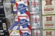  ?? IVAN MORENO / AP ?? Pabst needs 4 million to 4.5 million barrels brewed annually and claims MillerCoor­s is its only option since AnheuserBu­sch doesn’t do contract brewing.