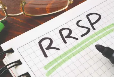  ?? GETTY IMAGES / ISTOCKPHOT­O ?? An RRSP may not always be the best choice for individual investors, Peter Hodson writes.