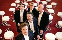  ?? FOTO: AMARARCORD ?? „Musik zum Lachen“– Thema des Wochenende­s der Barockmusi­k am 9. und 10. November 2019 mit Silke Leopold und Ensemble amarcord zu Gast in Bad Köstritz im Heinrich-schütz-haus