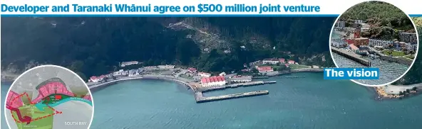  ??  ?? The vision
Left, the key commercial and cultural components of an agreement between Taranaki Wha¯nui and The Wellington Company for the developmen­t of Shelly Bay.