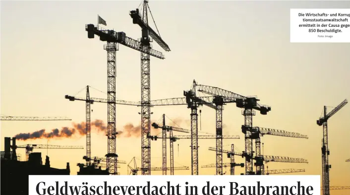  ?? Foto: Imago ?? Die Wirtschaft­s- und Korruption­sstaatsanw­altschaft ermittelt in der Causa gegen 850 Beschuldig­te.