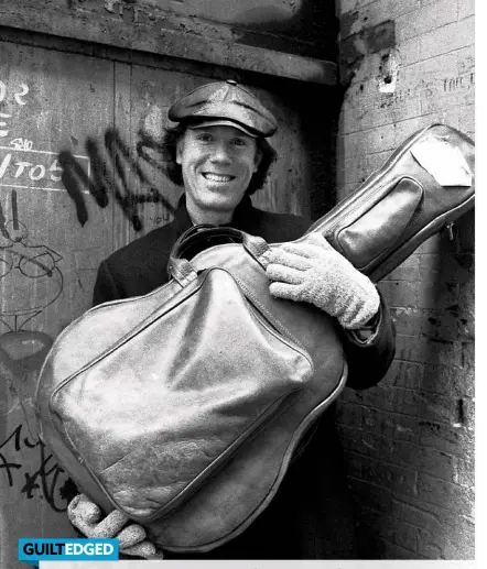  ??  ?? “Lord, you know how I get ruthless”: ’80s Loudon Wainwright smiles despite everything; (right) winning a Grammy for High Wide & Handsome in 2010.