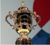  ??  ?? Next year’s Rugby World Cup could yet be shown on Sky, if it can build on a wholesale Spark deal. GETTY IMAGES