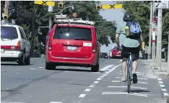  ?? JACK BOLAND / POSTMEDIA NEWS FILES ?? Tom Blackwell’s “Bicyclists are no angels” column sparked reaction from National Post readers.