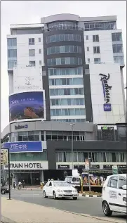  ?? PHOTO: SIMPHIWE MBOKAZI/AFRICAN NEWS AGENCY (ANA) ?? The Radisson Blu group has been rated as the leading individual hotel brand in Africa.