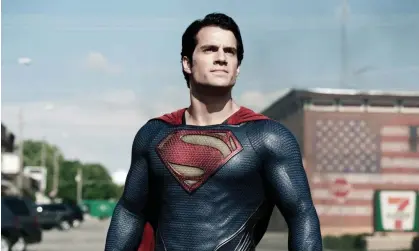  ?? Photograph: Clay Enos ?? Henry Cavill as Superman in Man of Steel. Cavill has been told he won’t reprise the role in Guardians of the Galaxy director James Gunn’s film.