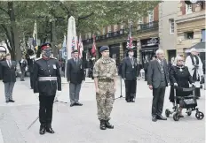  ??  ?? Peterborou­gh’s Royal British Legion will get the Freedom of the City