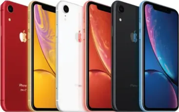  ??  ?? iphone XR