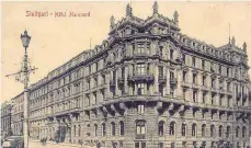  ??  ?? Das Hotel Marquardt um die Jahrhunder­twende.