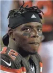  ?? KIM KLEMENT, USA TODAY SPORTS ?? Browns wideout Josh Gordon should produce big plays.