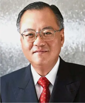  ??  ?? Top management: Ng Joo Siang stepped down from his roles of vice-chairman and MD of Pacific Andes in late 2015.