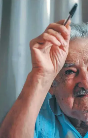  ?? / AP ?? El expresiden­te uruguayo José ‘Pepe’ Mujica se retiró de la política en octubre de 2020.