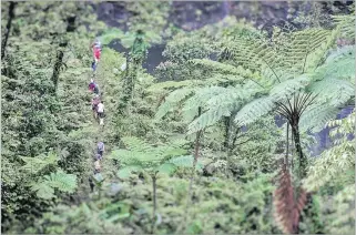  ?? Picture: SUPPLIED/ TALANOA TREKS FIJI ?? A study shows that tourism-dependent countries in the Pacific could develop new revenue streams by attracting niche travelers looking for adventure and cultural experience­s.