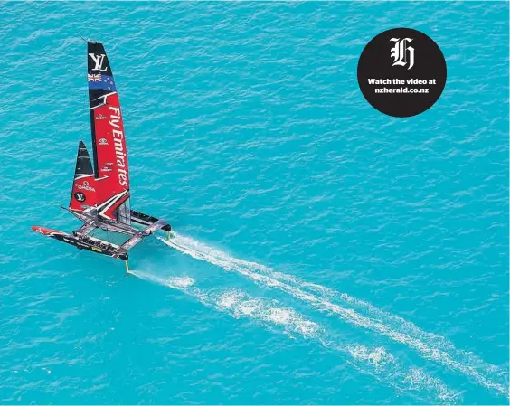  ?? ACEA ?? Emirates Team New Zealand vanquished Oracle Team USA 7-1 to bring the America’s Cup home for the third time.