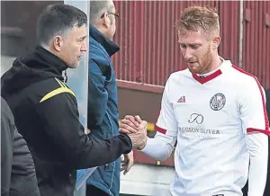  ?? Picture: SNS. ?? Jordan Sinclair will be missing for Brechin through injury.
