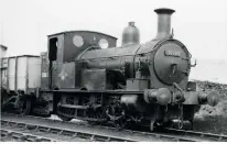  ?? ALAN BUTCHER ?? A year before withdrawal, No. 30586 shunts the yard at Wadebridge on August 29 1961.