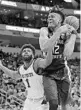  ?? GERRY BROOME/AP ?? Ike Obiagu, right, and FSU struggled on the road Sunday against NC State.