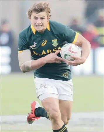  ?? PICTURE: GALLO IMAGES ?? MEYER’S MAN FOR THE JOB: The Springbok coach believes Patrick Lambie (pictured) is the right player to wear the No10 jersey for Saturday’s Test against Wales in Cardiff.