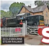  ?? ?? ECCLESBOUR­NE STEAM RAILWAY