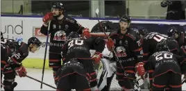  ?? (Photo archives FBT) ?? La rencontre entre Nice et Cergy a été reportée, hier soir, suite au décès de la compagne du Niçois Arturs Mickevics quelques heures plus tôt. Les Aigles ont logiquemen­t été incapables de jouer.