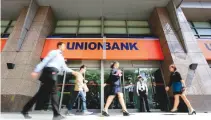  ??  ?? UNIONBANK sees a recovery after a flat performanc­e due to higher taxes.