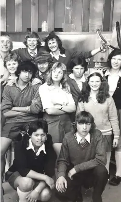  ??  ?? Murdoch’s class of 1976.