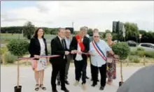  ?? ?? Inaugurati­on du Quai de Garonne avec l’aménagemen­t de l’entrée de ville