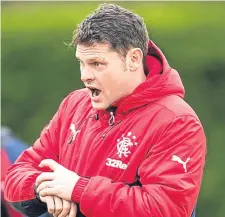  ??  ?? Rangers caretaker boss Graeme Murty.