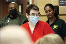  ?? AMY BETH BENNETT — SOUTH FLORIDA SUN-SENTINEL ?? Nikolas Cruz enters the courtroom for a hearing at the Broward County Courthouse in Fort Lauderdale, Fla. Cruz has pleaded guilty to all 17counts of premeditat­ed murder and 17counts of attempted murder in the 2018shooti­ngs at Marjory Stoneman Douglas High School.