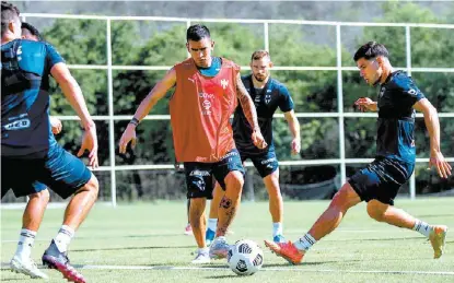  ?? CORTESÍA ?? El defensor chileno Sebastián Vegas, en la práctica de ayer.