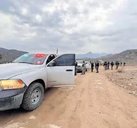  ?? LORENZO GUTIÉRREZ /EL SOL DE PARRAL ?? Personal militar acudió a la región