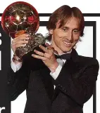  ?? EPA ?? Golden boy: Modric