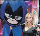  ?? GETTY ?? Tara Strong voices the character Raven in "Teen Titans Go! To The Movies.”